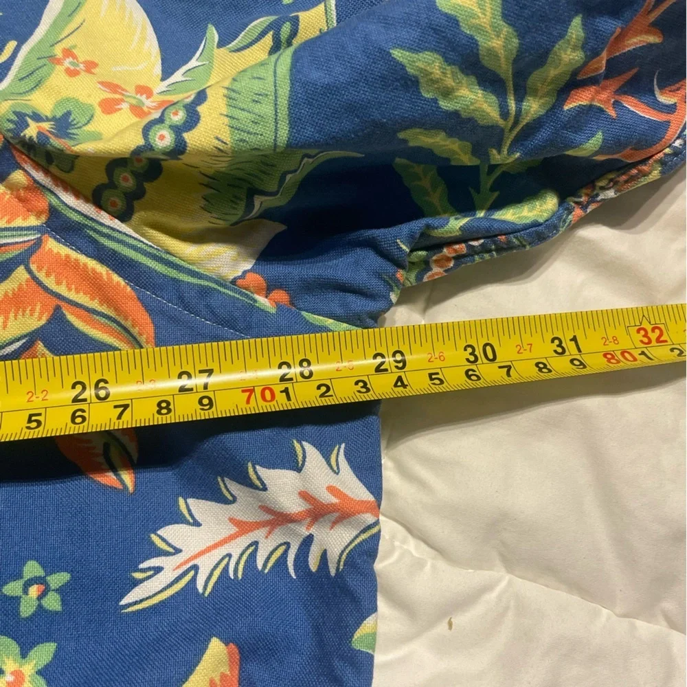 Ralph Lauren XXL Tall Classic Fit Hawaiian Long Sleeve Colorful  Shirt - Picture 5 of 7